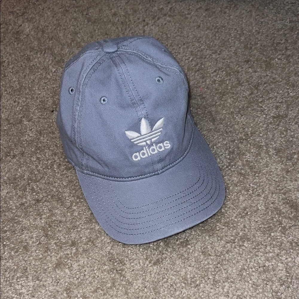 Adidas Gray Cap with White Logo